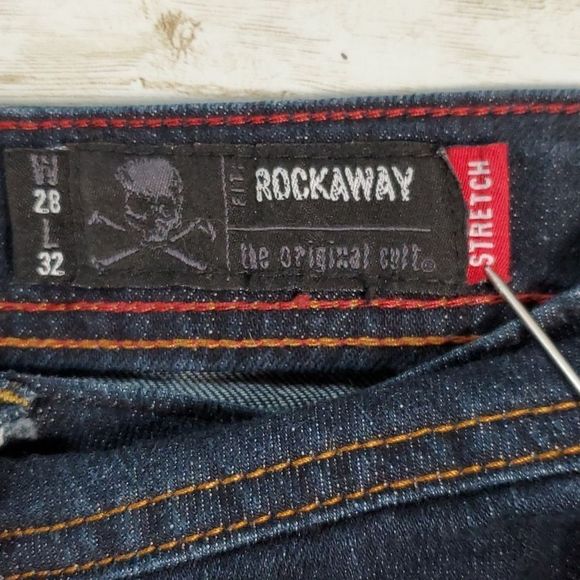 Lip Service Mens Jeans Rockaway Button-Fly Stretch Size 28 x 32 - Picture 6 of 9